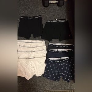 Calvin Klein , Tommy  Hilfiger , Abercrombie and fitch , Ralph Lauren underwear